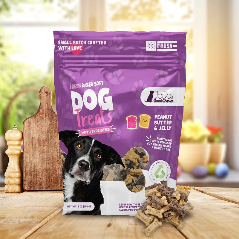 Good Chews Peanut Butter and Jelly Soft Chew Dog Treats