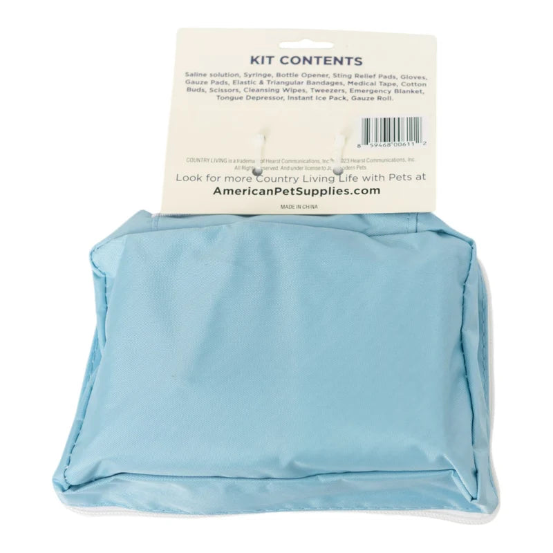 Country Living 50-Piece Essential Pet Travel First Aid Kit