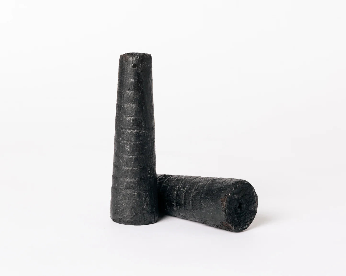 Burnt Wood Candle Holder, Small