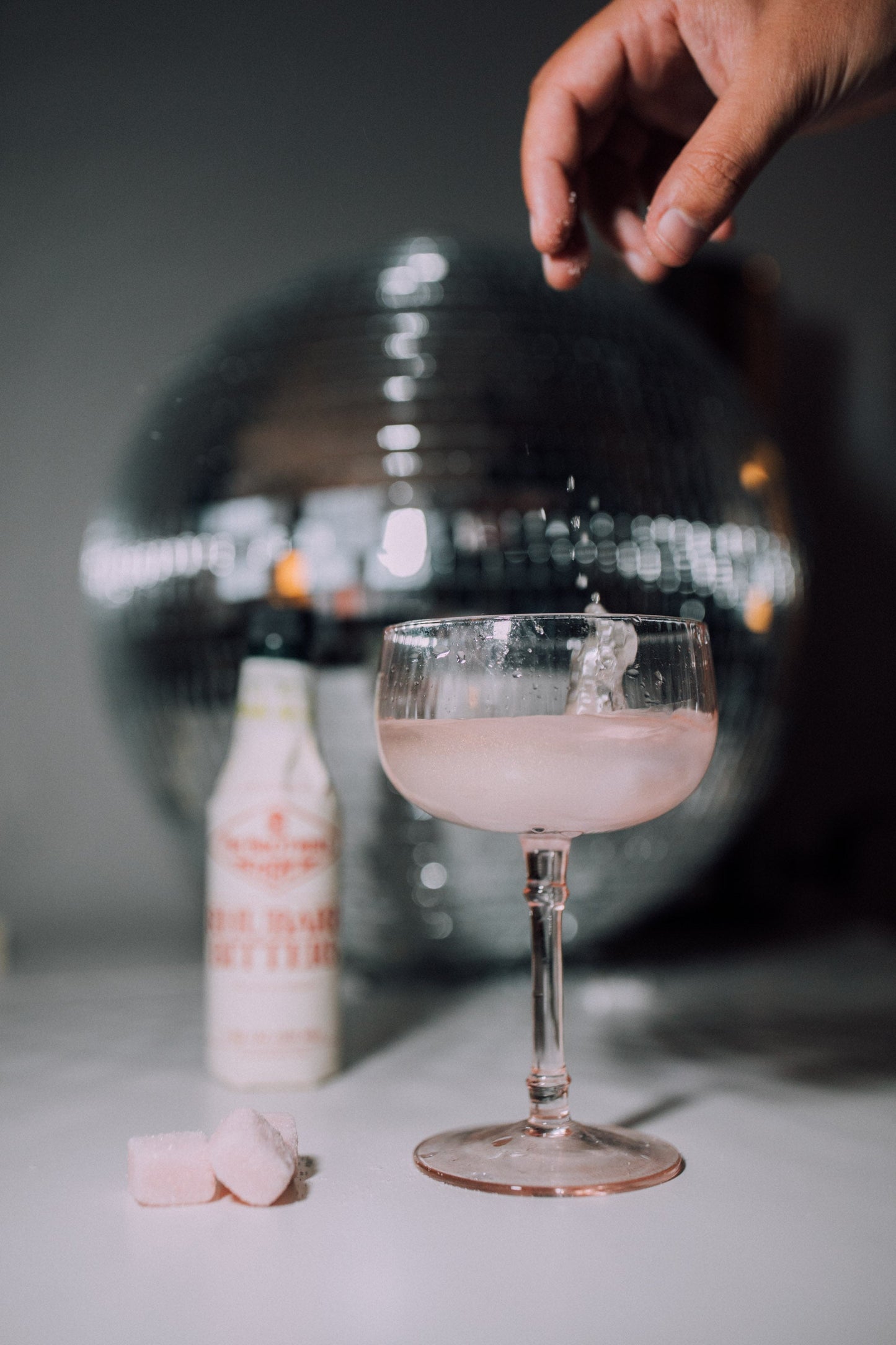 Celebration Sparkle Sugar Cube Wedding Favors - Set of 10 Tins