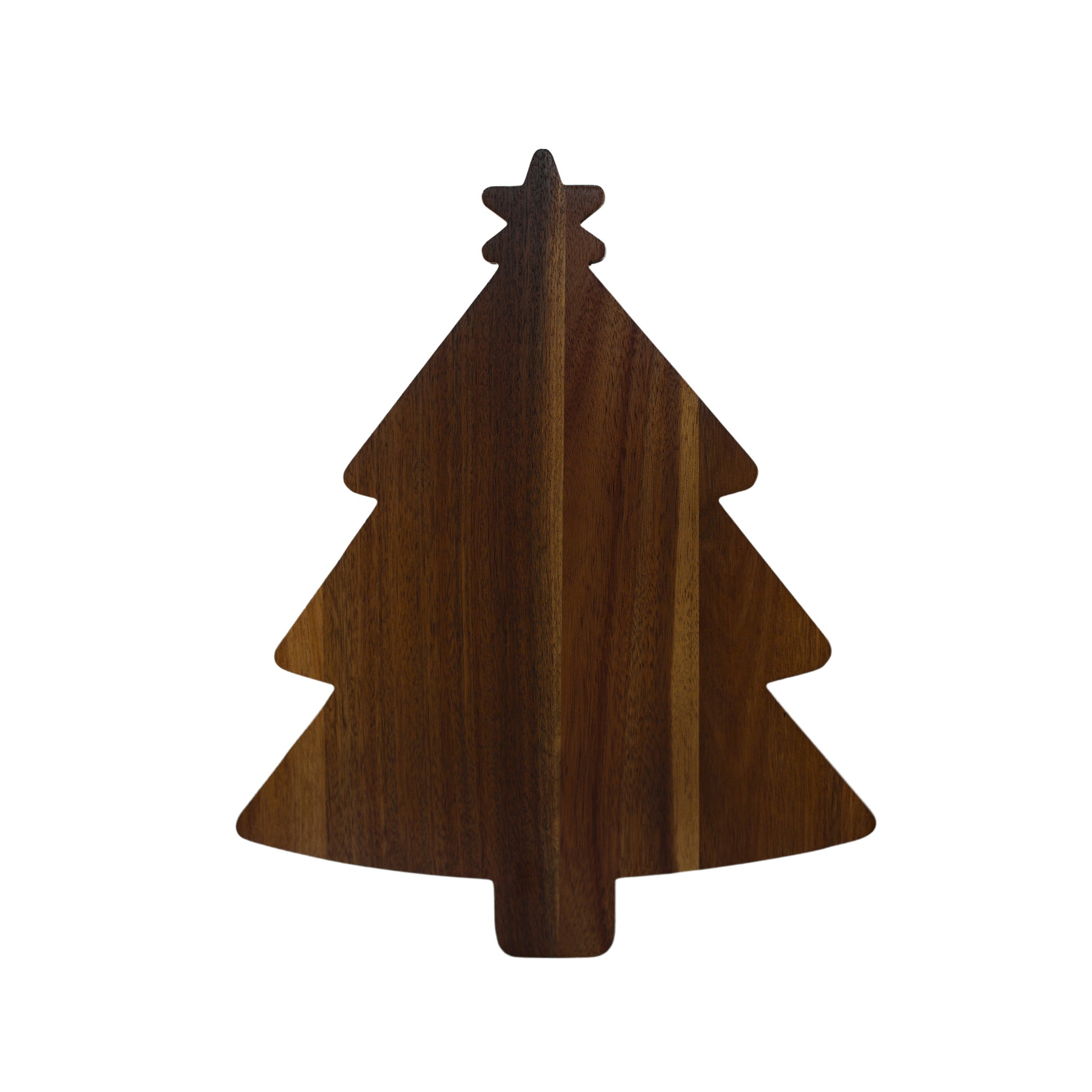 Holiday Tree Acacia Wood Board - 12.75