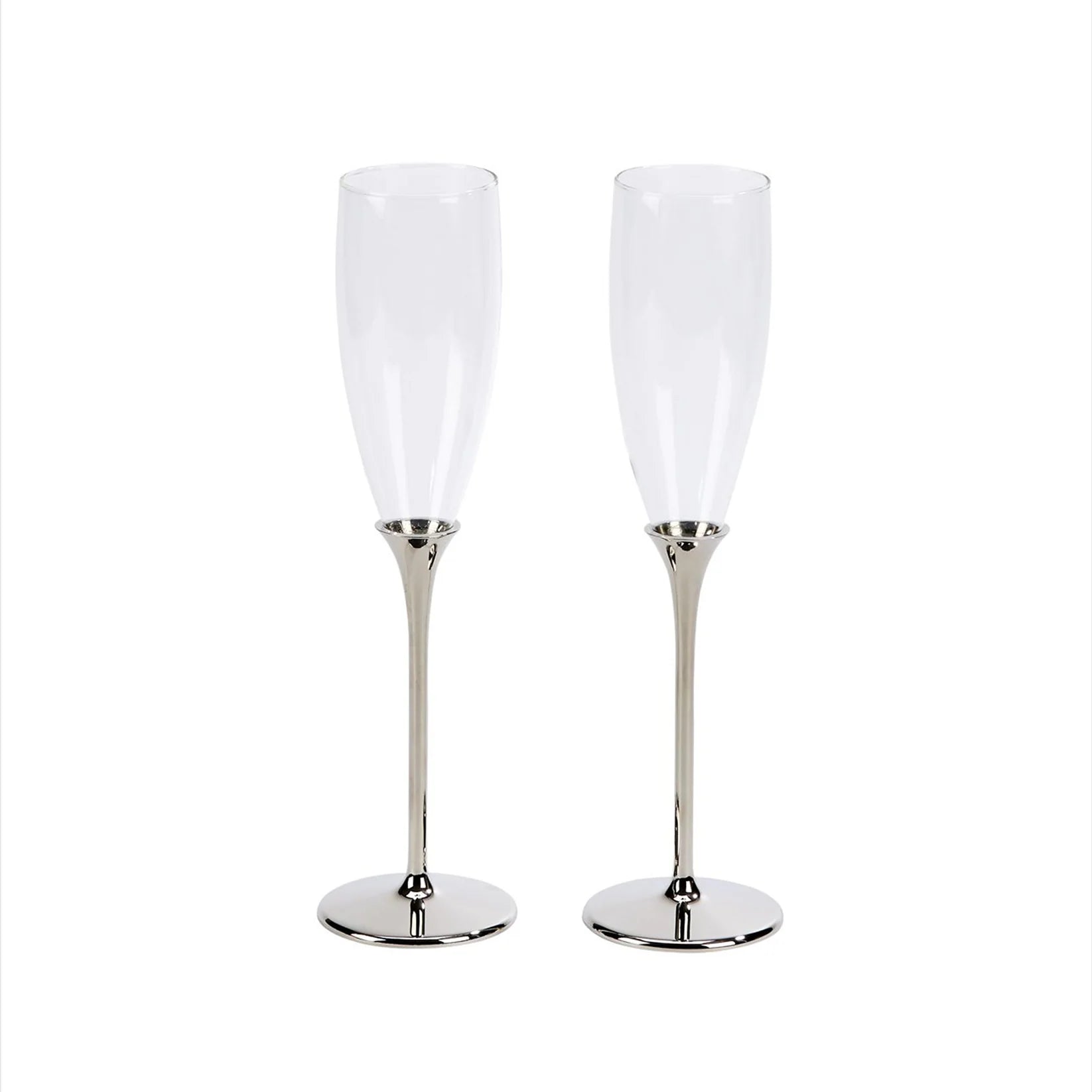 Boston Champagne Toasting Flutes Set