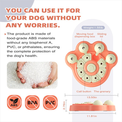 KADTC Beginner Dog Puzzle Toy for Small/Medium/Large Dogs Treat Puzzles Slow Feeder Interactive Enrichment Food Dispenser Puppy Mental Stimulation Brain Stimulating Toys Christmas & New Year Gift