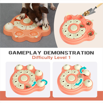 KADTC Beginner Dog Puzzle Toy for Small/Medium/Large Dogs Treat Puzzles Slow Feeder Interactive Enrichment Food Dispenser Puppy Mental Stimulation Brain Stimulating Toys Christmas & New Year Gift