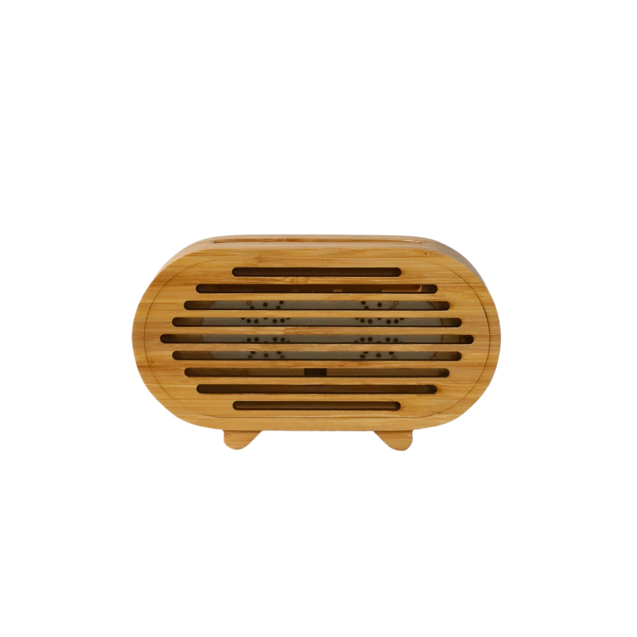 Bamboo Amplifier/Phone Stand Oval, 3