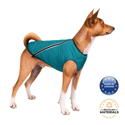 Sustainable Eco-Friendly Dog Jacket / Vest - Made in Ukraine - Bonne et Filou
