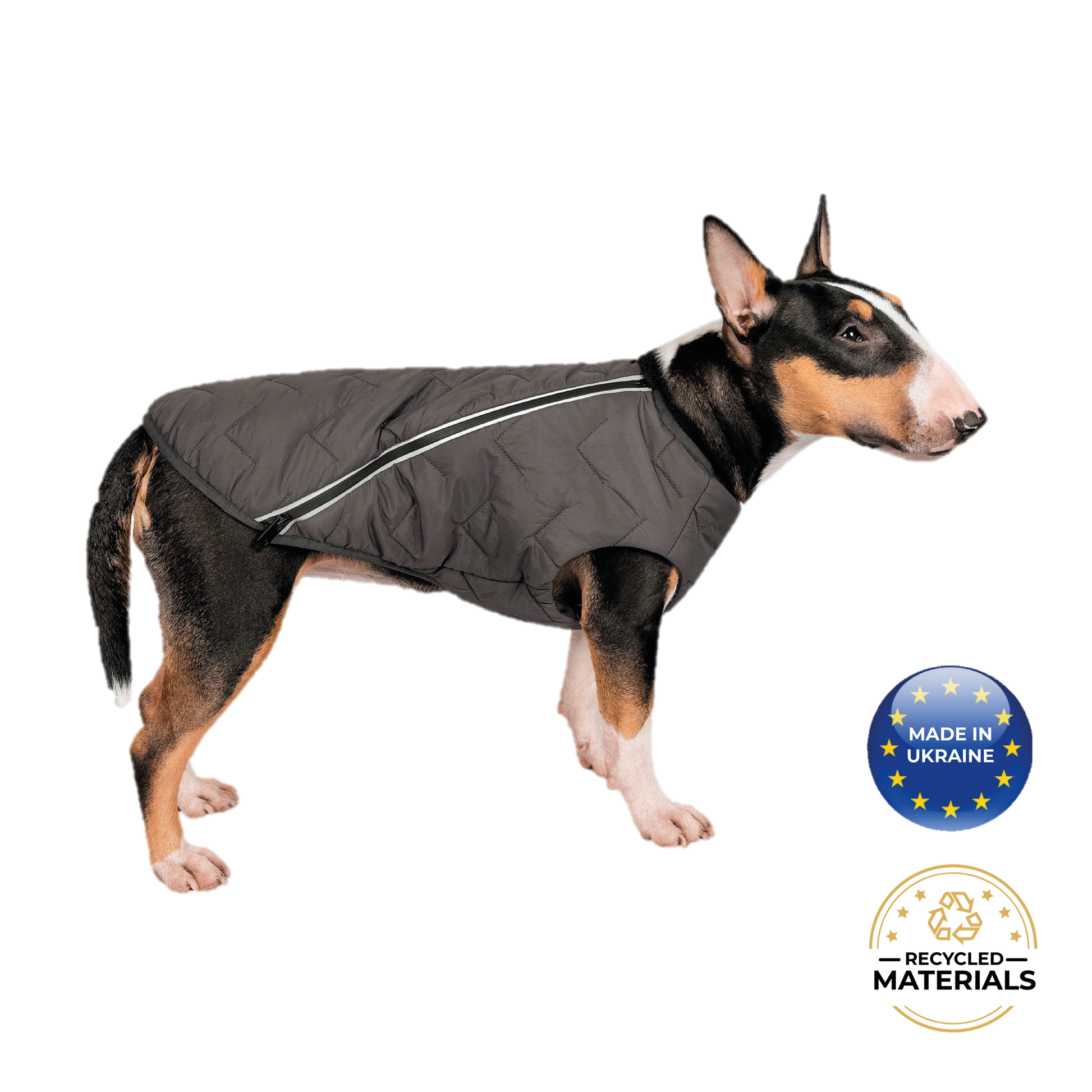 Sustainable Eco-Friendly Dog Jacket / Vest - Made in Ukraine - Bonne et Filou
