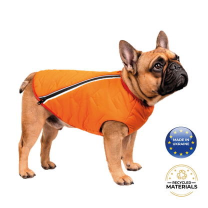 Sustainable Eco-Friendly Dog Jacket / Vest - Made in Ukraine - Bonne et Filou