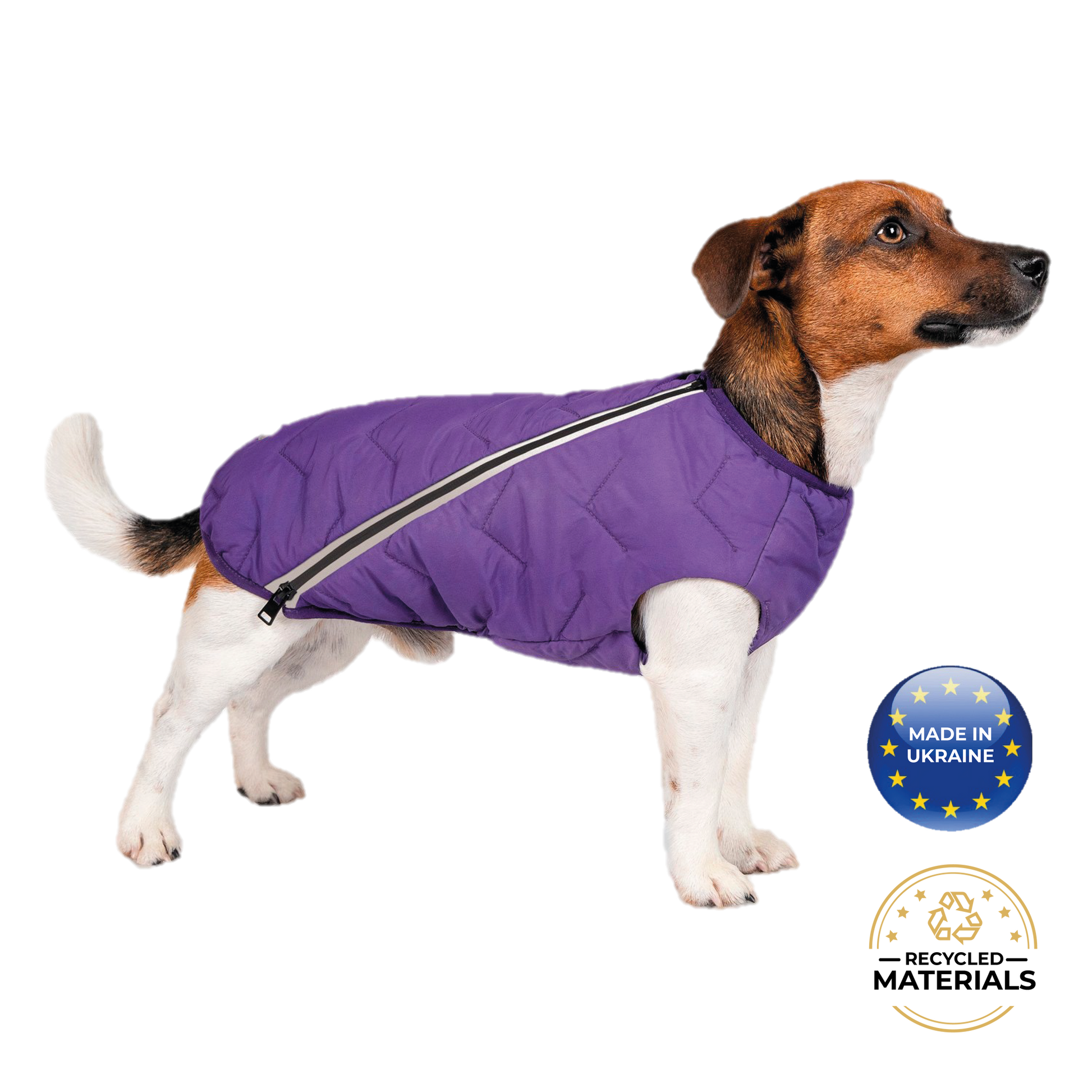 Sustainable Eco-Friendly Dog Jacket / Vest - Made in Ukraine - Bonne et Filou