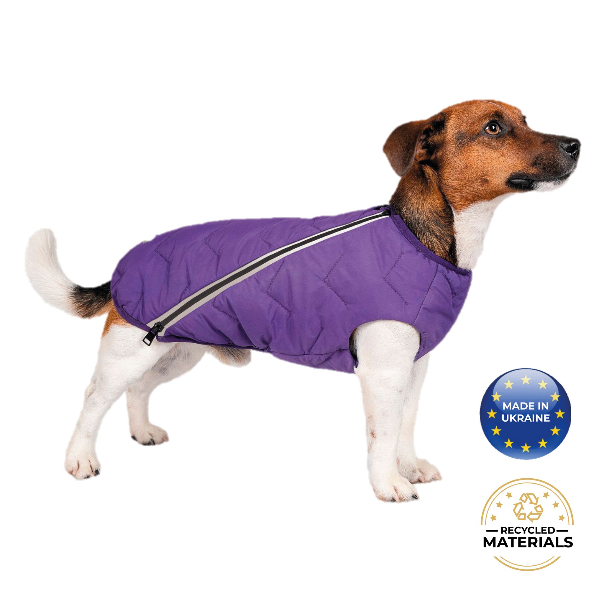 Sustainable Eco-Friendly Dog Jacket / Vest - Made in Ukraine - Bonne et Filou