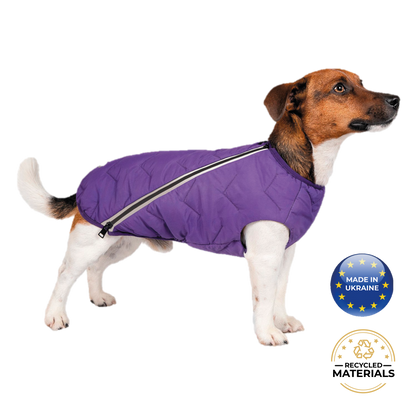 Sustainable Eco-Friendly Dog Jacket / Vest - Made in Ukraine - Bonne et Filou