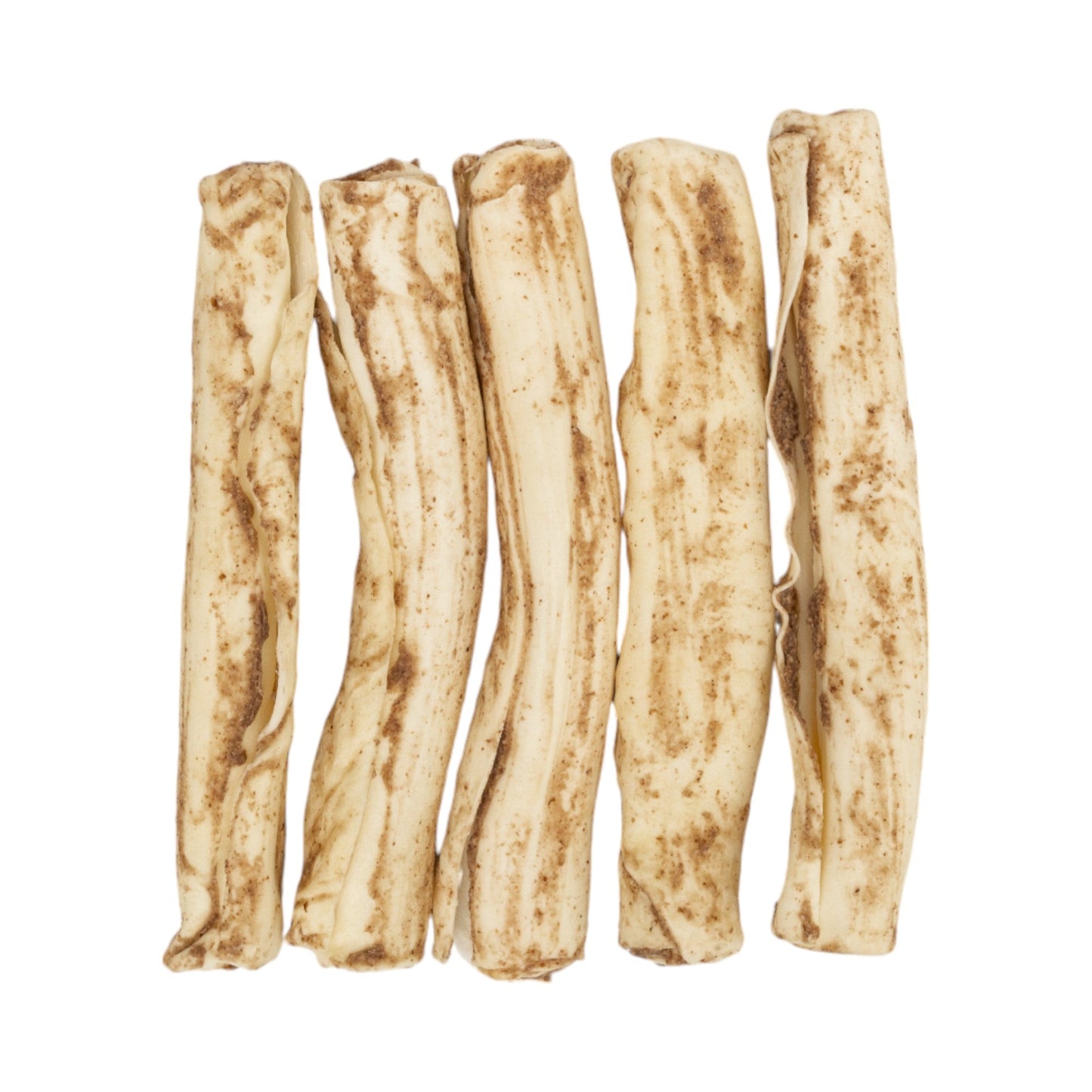 10-inch retriever roll dog chew with peanut butter or meat coating
