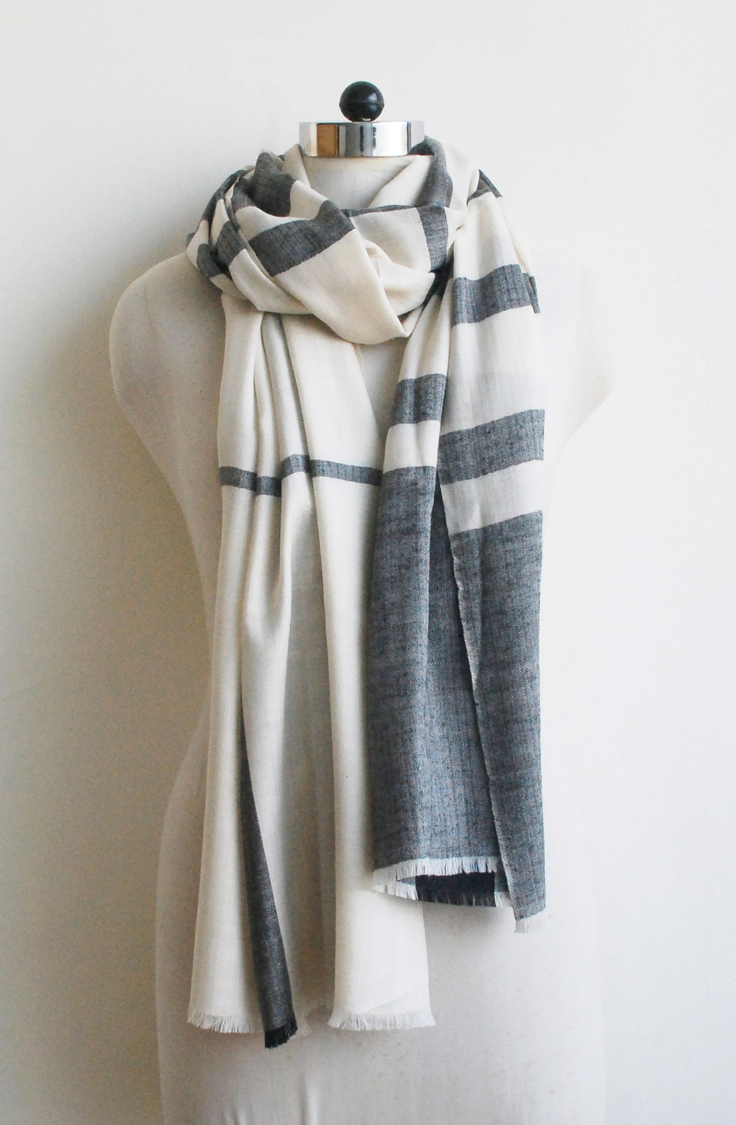 50% Cashmere 50% Wool Scarf - 1034 - 100x220