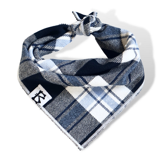 "Glacier" Flannel Bandana