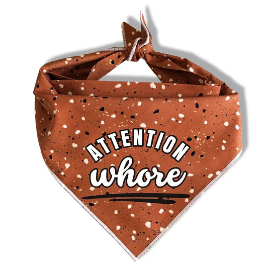 "Attention Whore" Limited Edition Bandana
