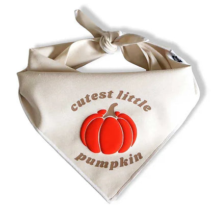 "Cutest Little Pumpkin" Bandana