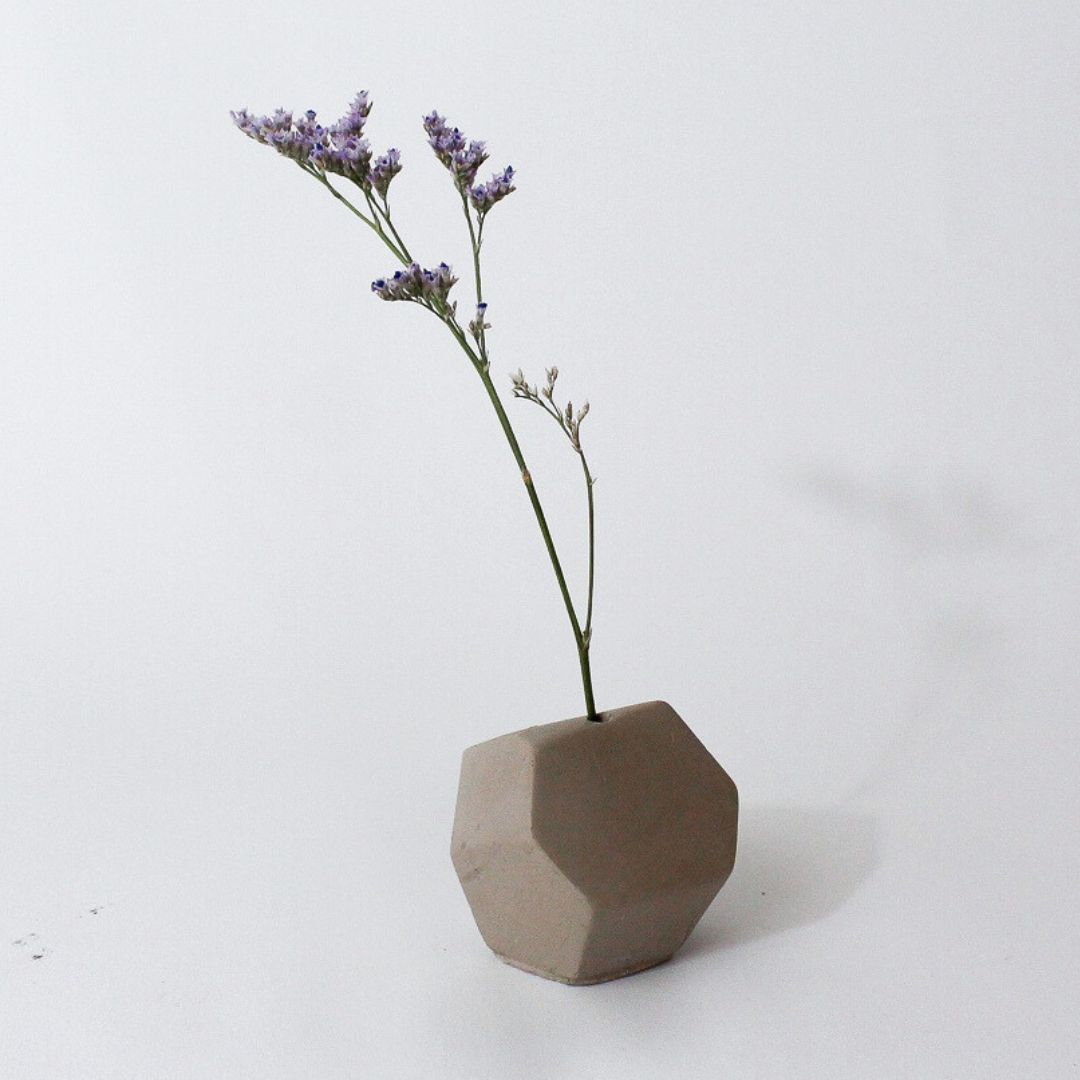 Geometric Rock Incense Holder