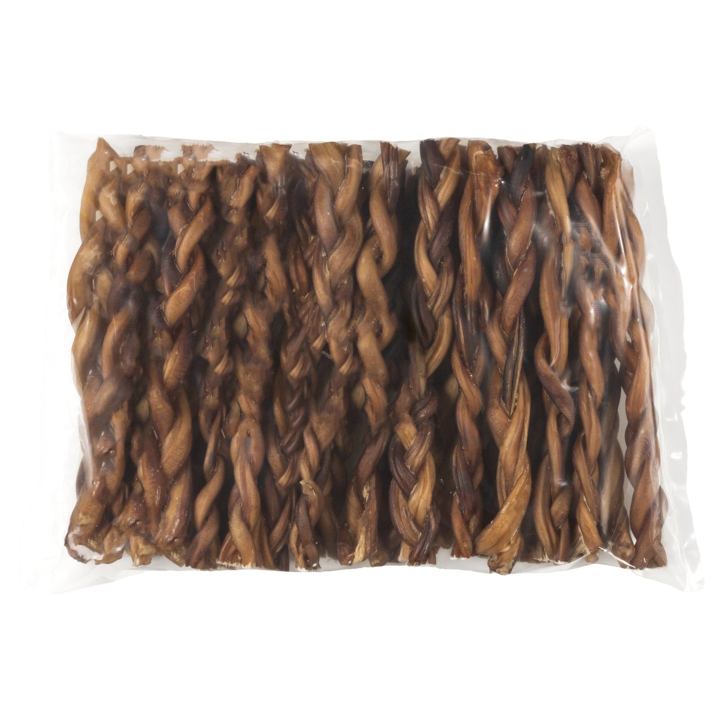 12” Thick Braided Bully Sticks - All-Natural Dog Treats (15-Count)