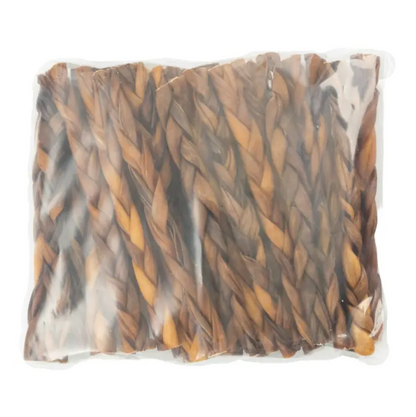 12” Thick Braided Collagen Stick Dog Treats – All-Natural, Long-Lasting Chews (15-Count)