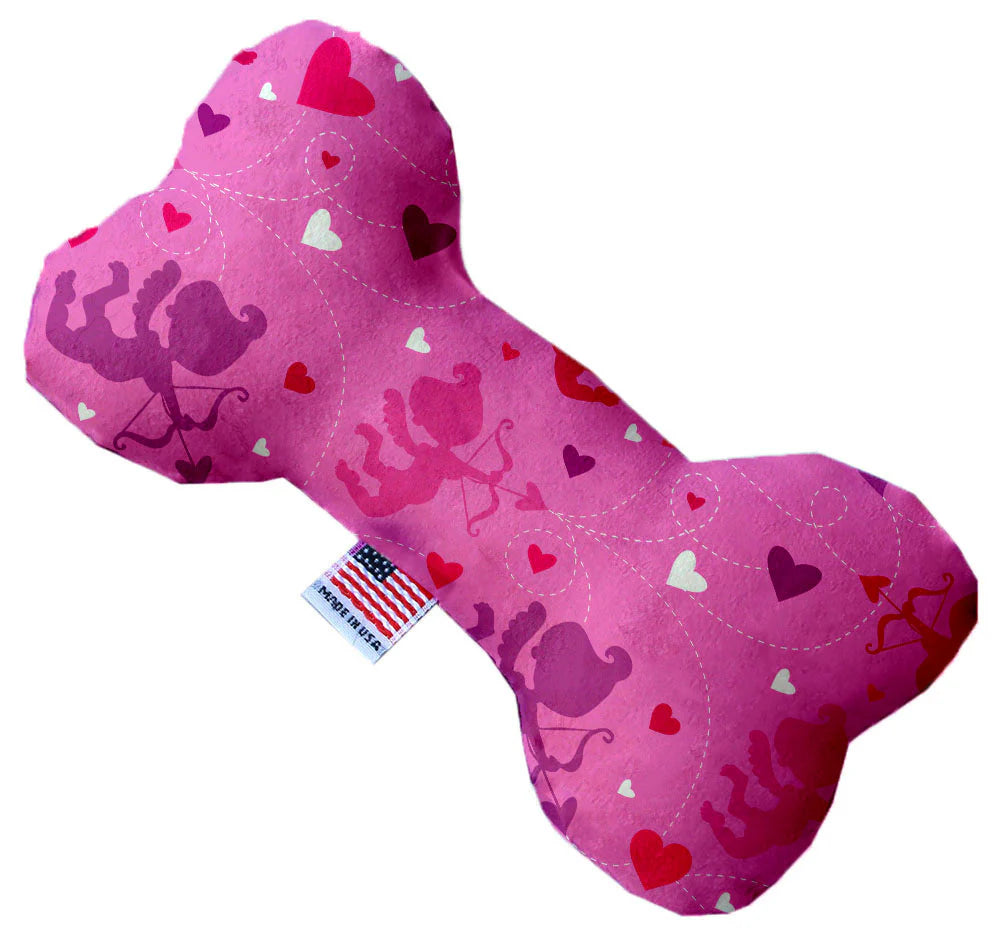 Pet and Dog Plush Heart or Bone Toy, 