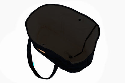 Plush Pup Carrier—Black
