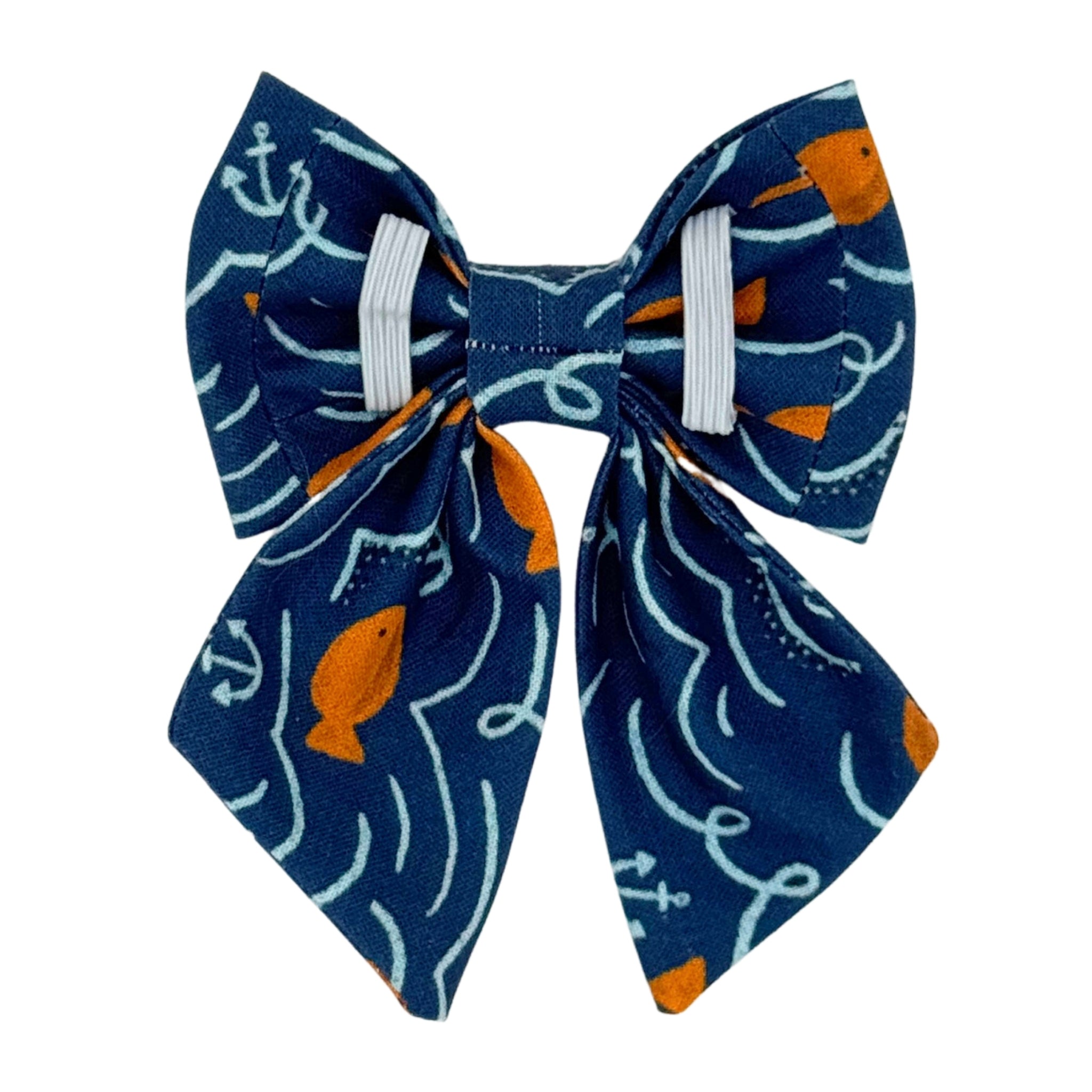 Swimming Goldfish Sailor Bow