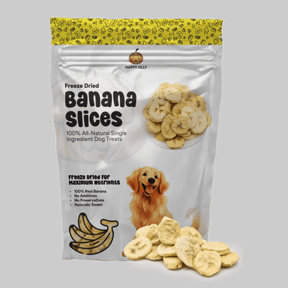 Happy Olly Freeze-Dried Banana Slices
