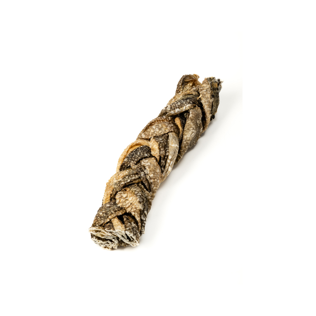 Premium Cod Skin Braid Dog Treat (1 pc)