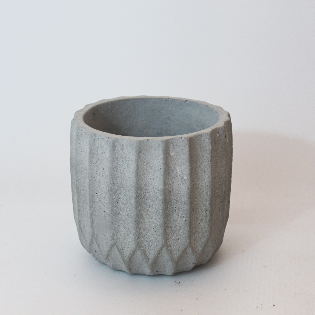 Fluted Textured Planter