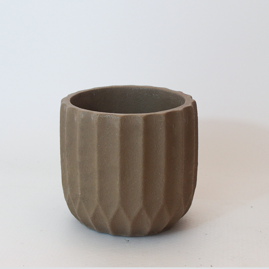 Fluted Textured Planter