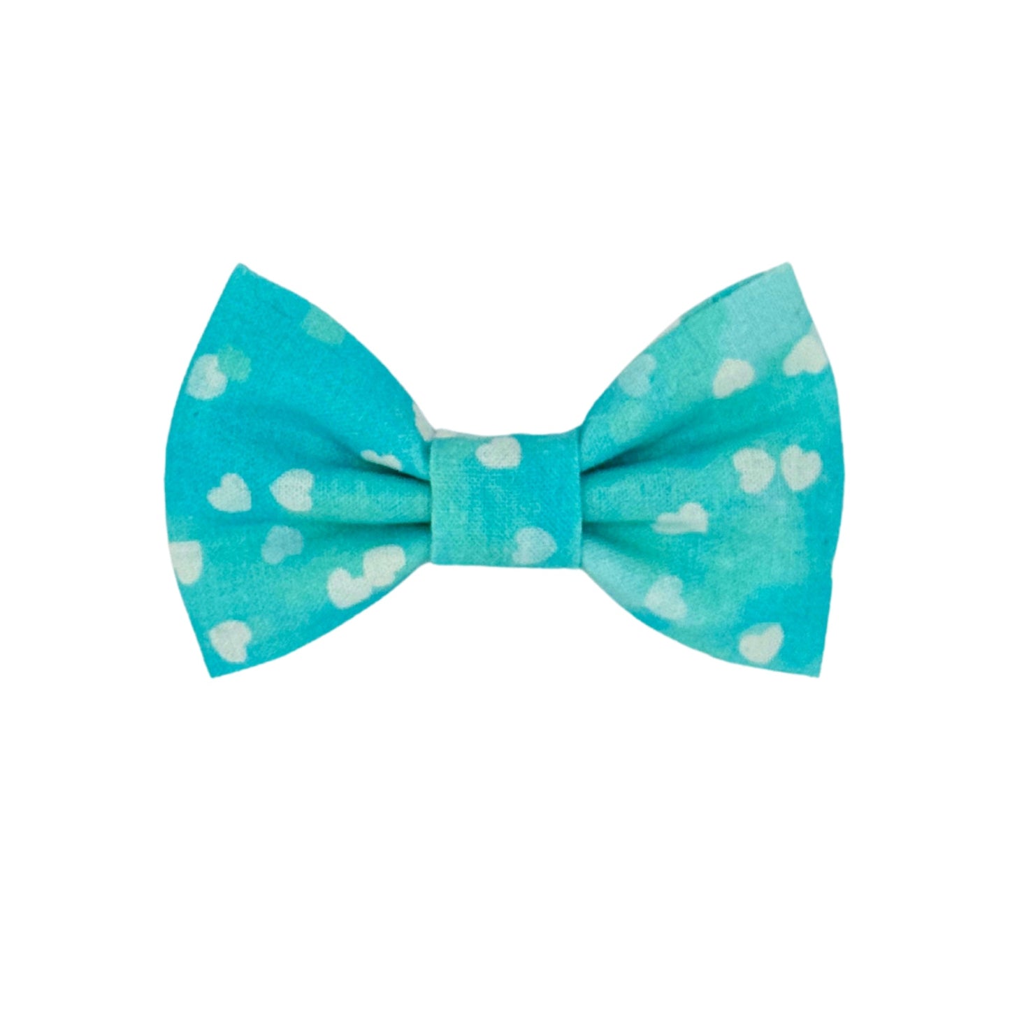 Blue Hearts Bow