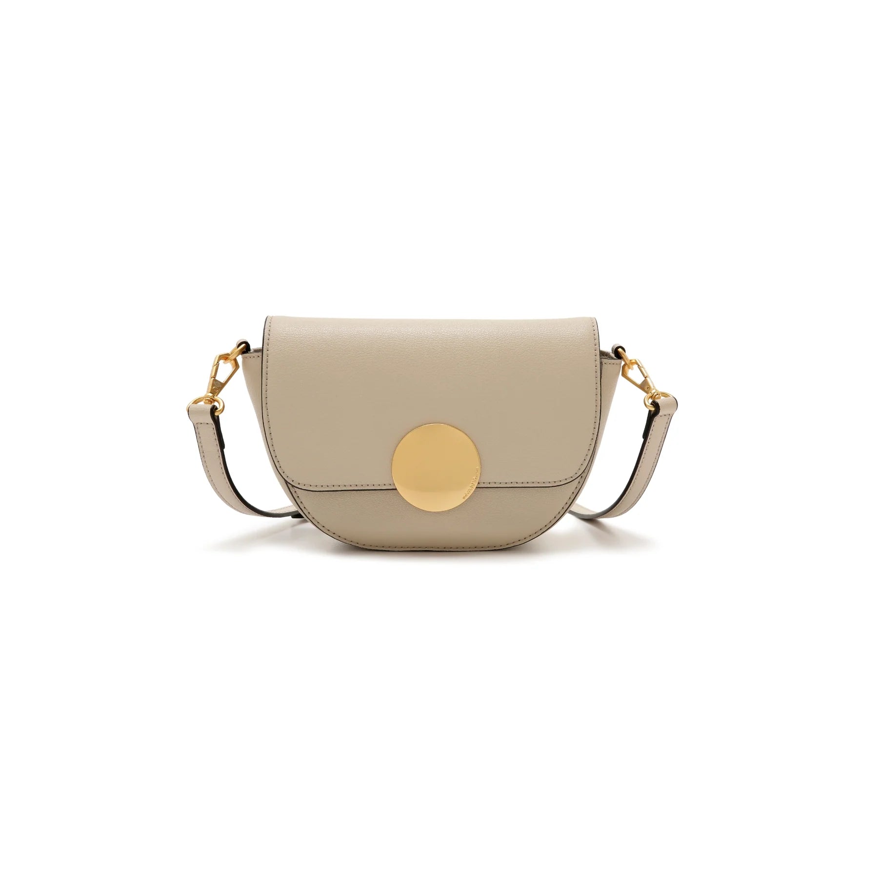 Lottie Saddle Crossbody Cream