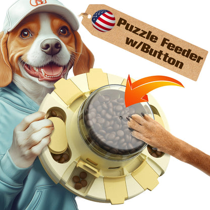 KADTC Level 2 in 1 Dog Puzzle Toy for Small/Medium/Large Dogs Treat Puzzles Slow Feeder Enrichment Food Feeding Dispenser Puppy Mental Stimulation Brain Games Stimulating Toys Christmas New Year Gift (Box of 12)