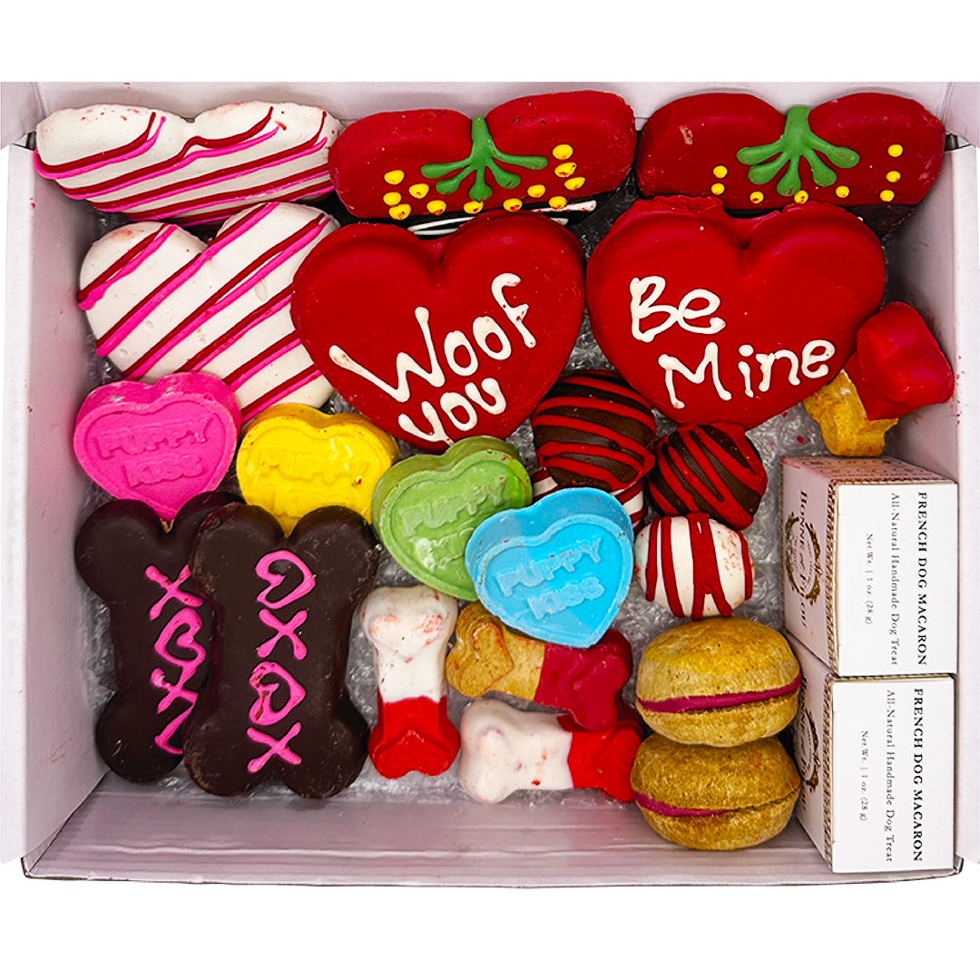 Love my Dog Themed Treats Box
