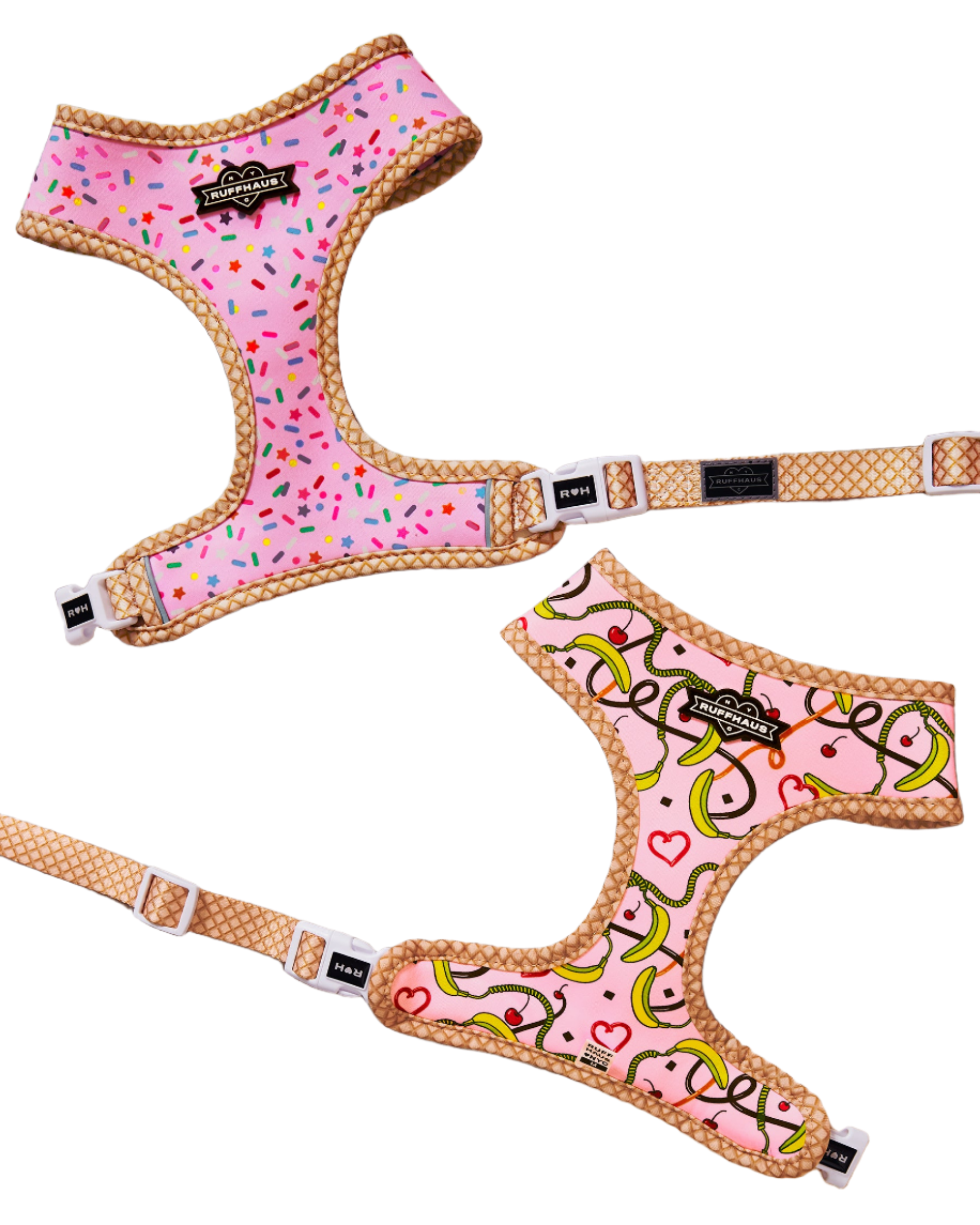 Sprinkle Me Pink Reversible Harness