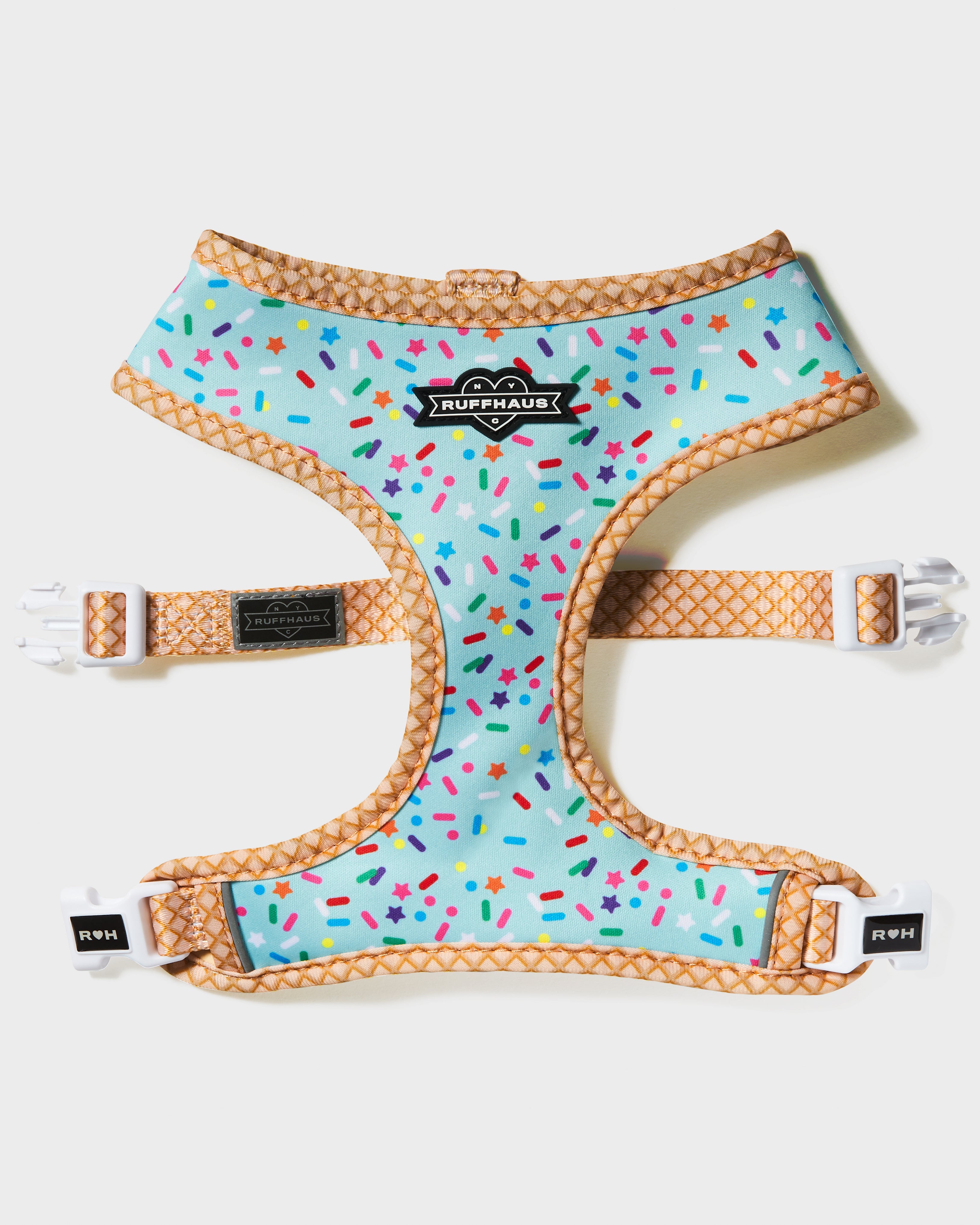 Sprinkle Me Blue Reversible Harness