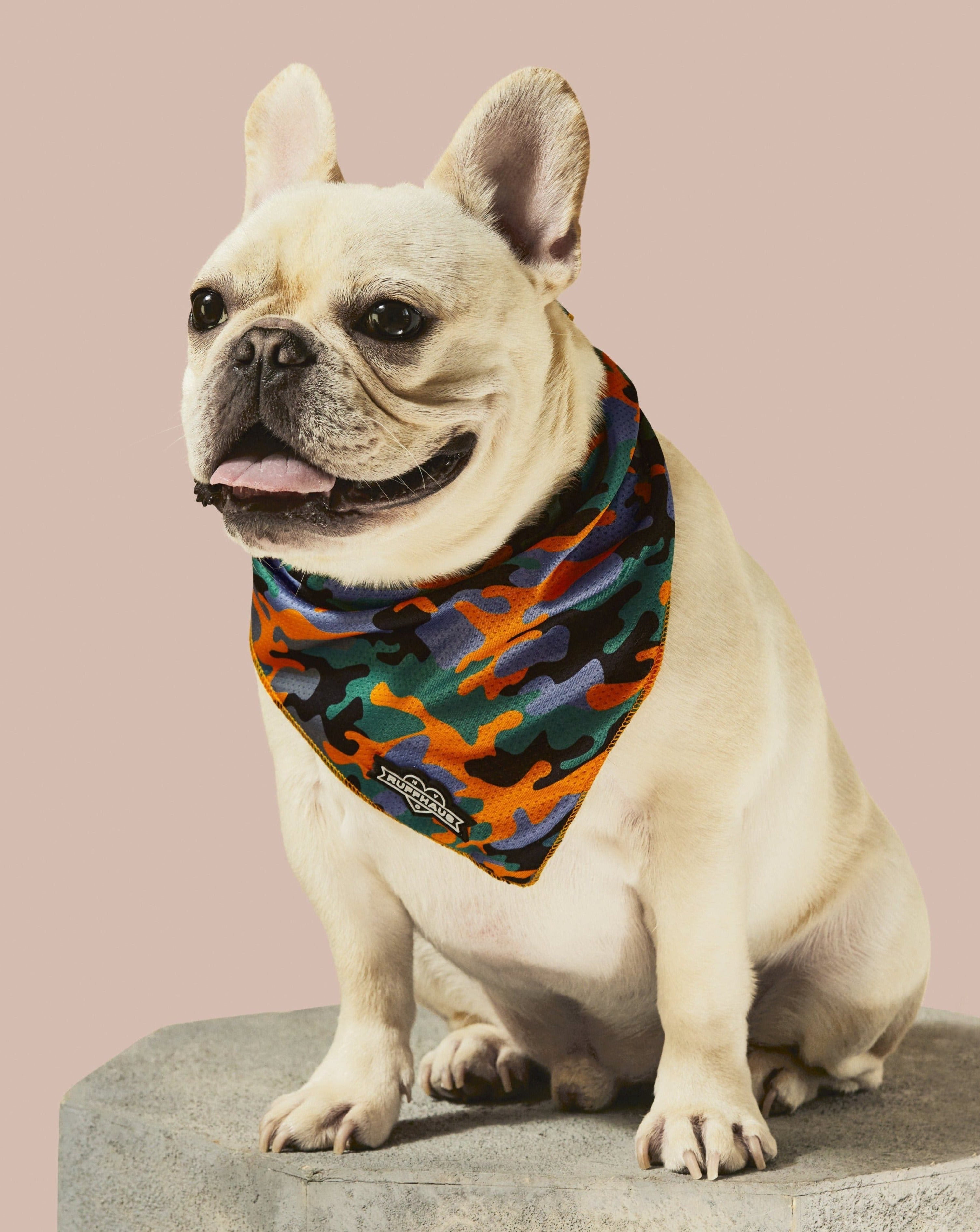 Camo QT Orange Cooling Bandana