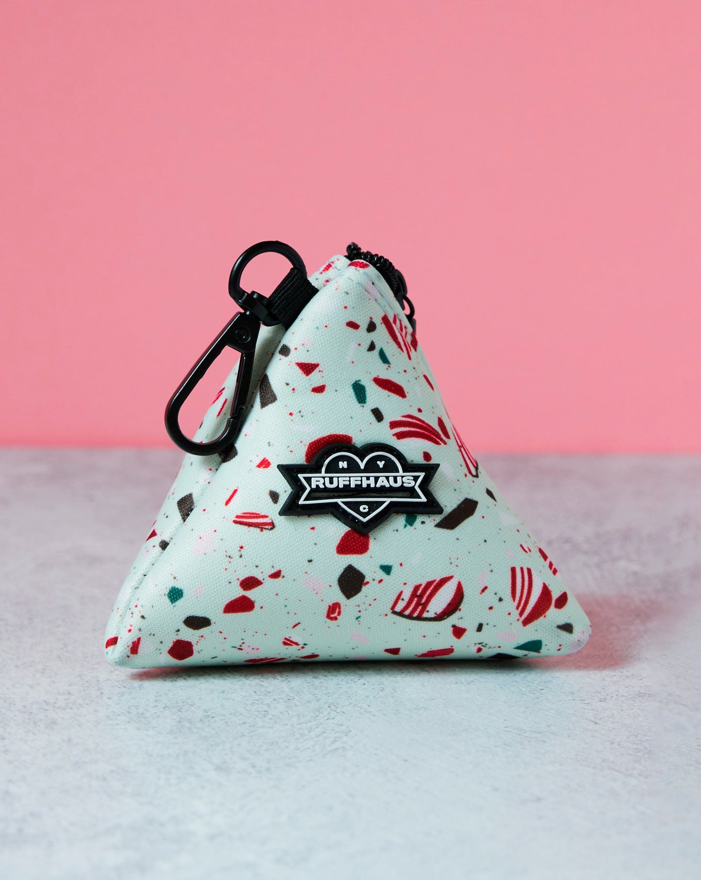 Peppermint Bark Poop Bag Holder