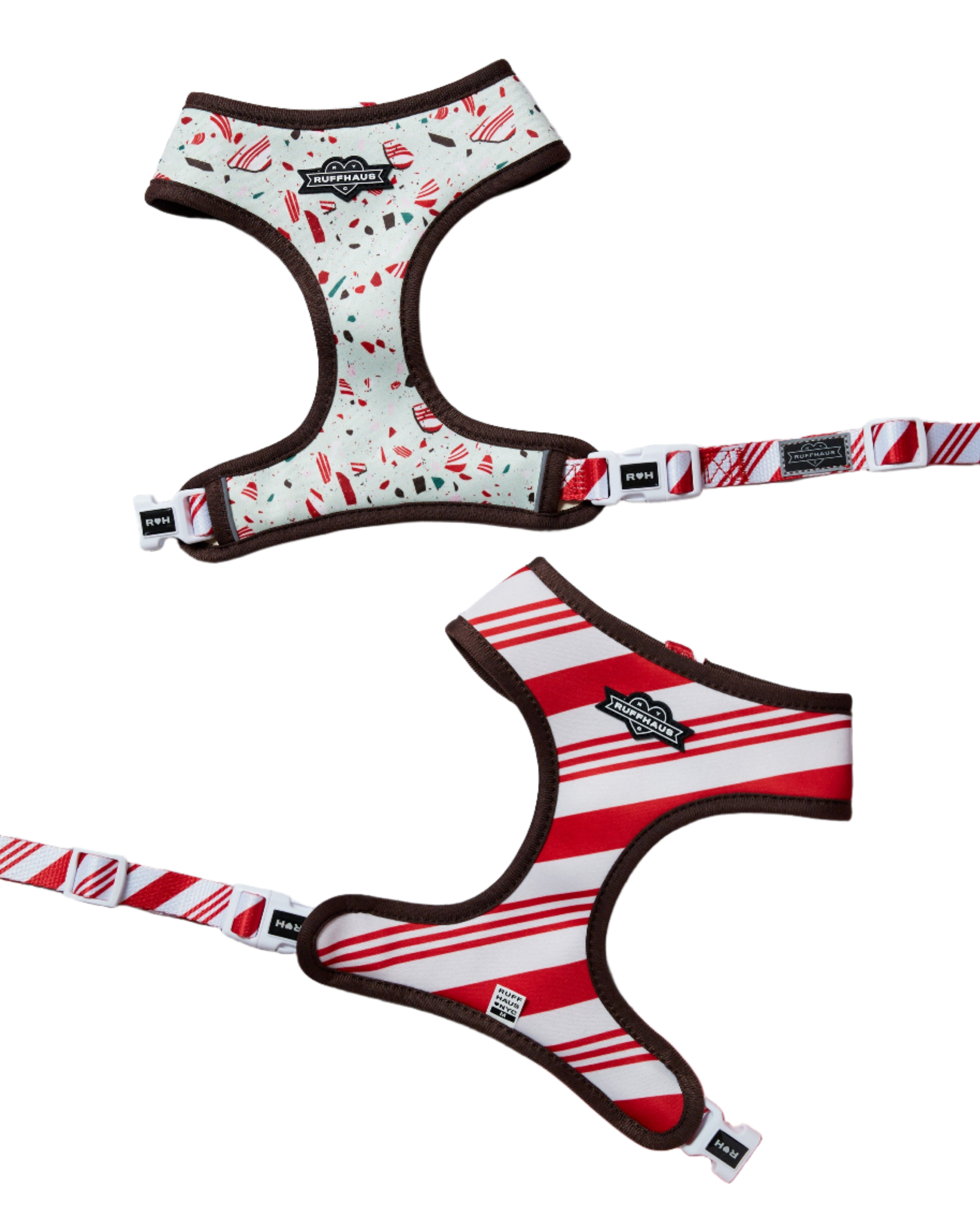 Peppermint Bark Reversible Harness