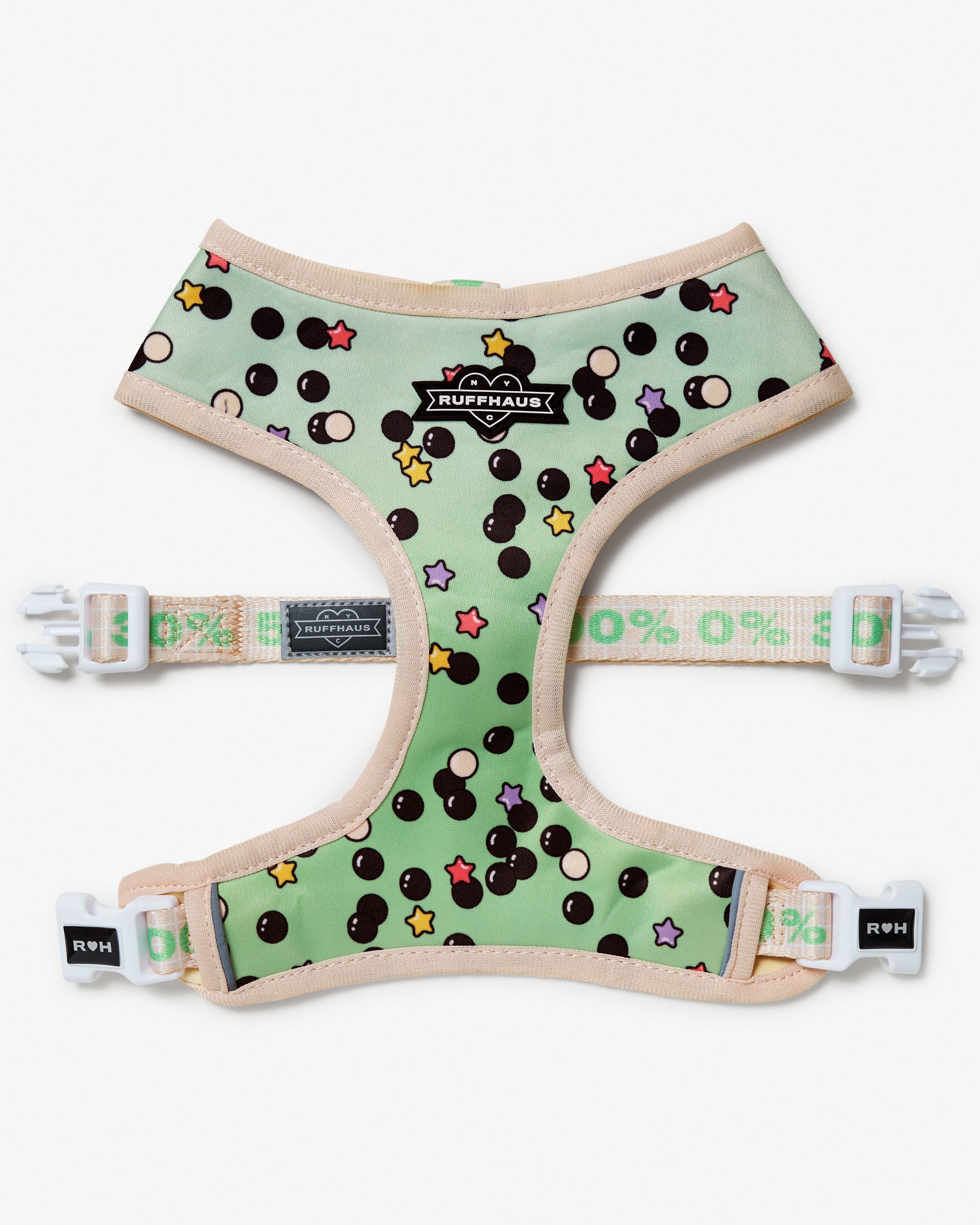 Matcha Boba Reversible Harness