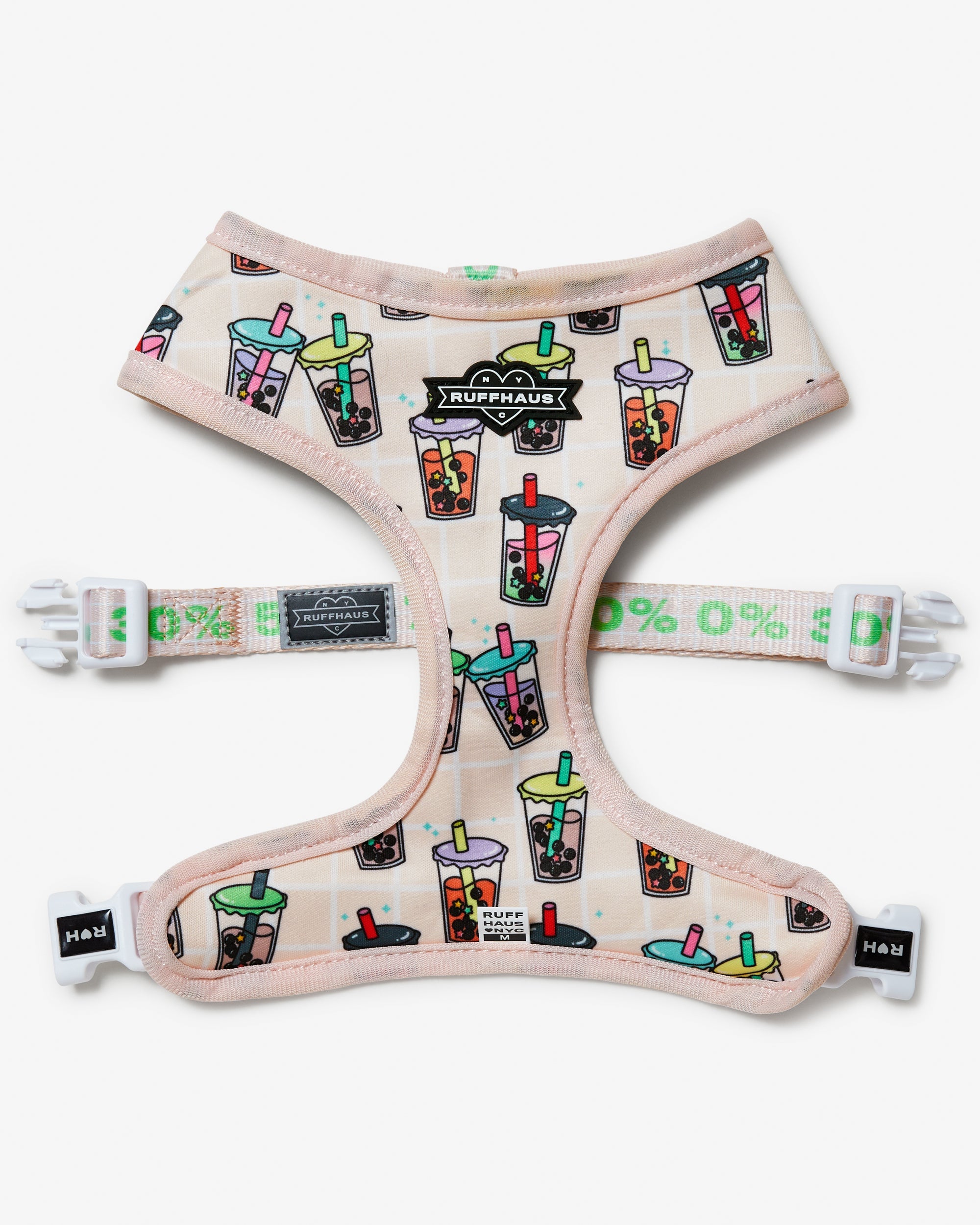 Matcha Boba Reversible Harness