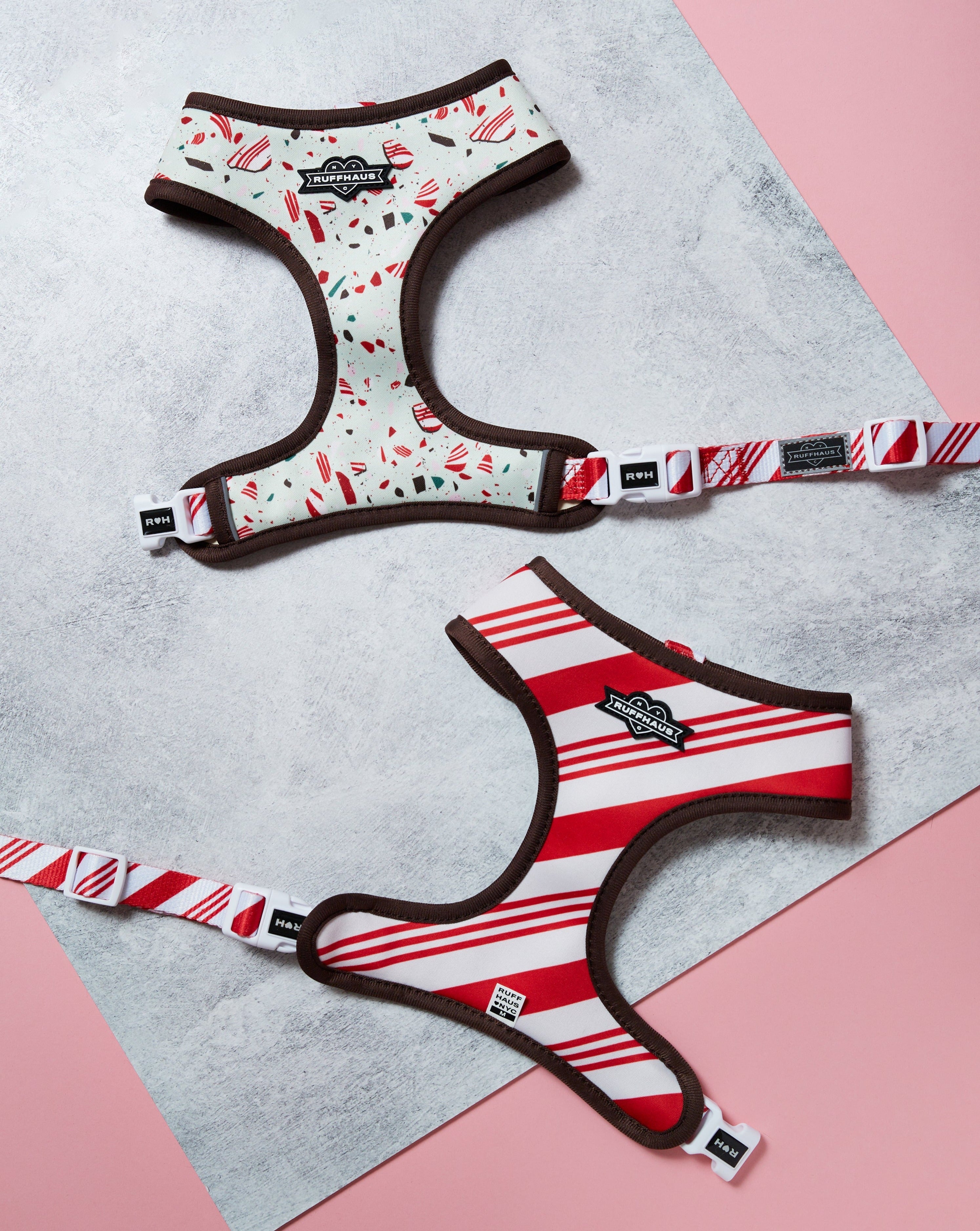 Peppermint Bark Reversible Harness