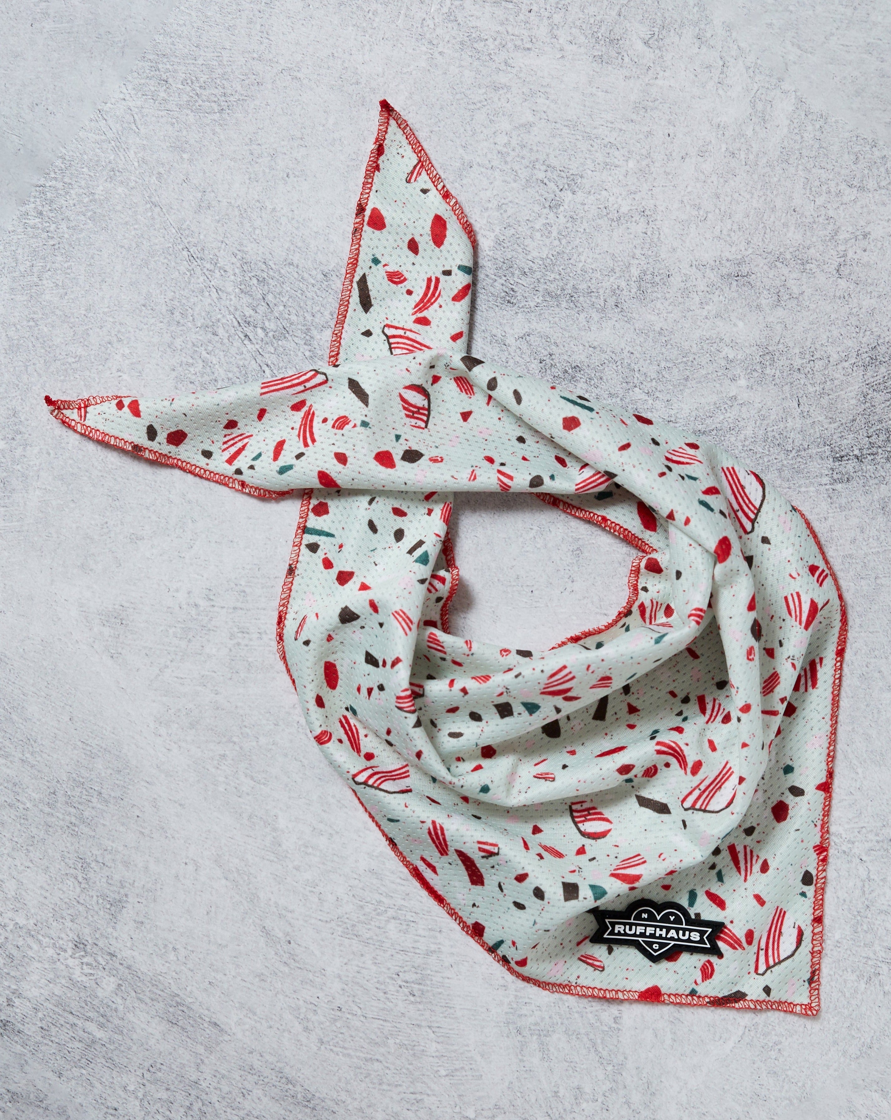 Peppermint Bark Cooling Bandana