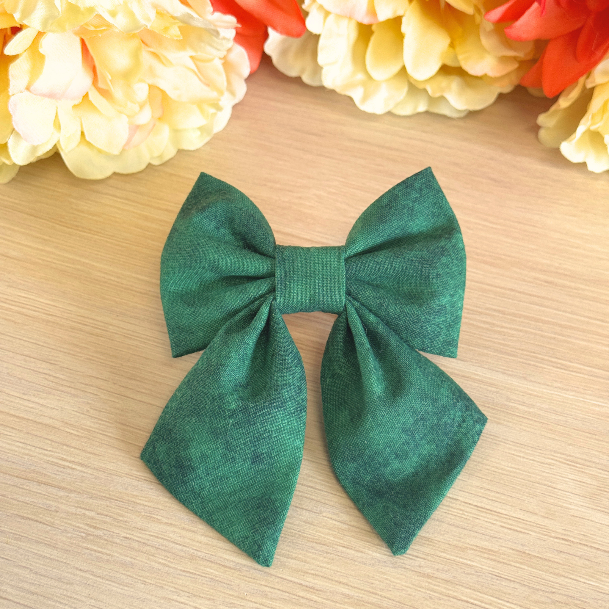 Fresh Leaf Green Sailor Bow