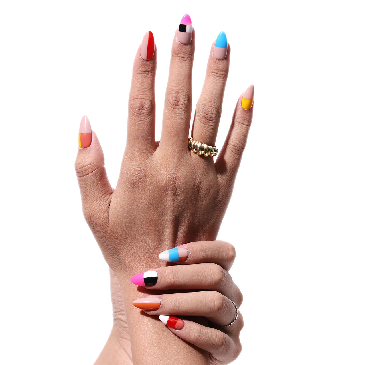 Master Color Block - Press-On Nail