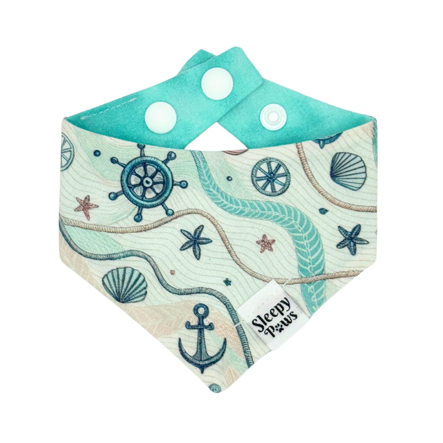 Nautical Sailing Pet Bandana