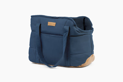 Plush Pup Carrier—Navy