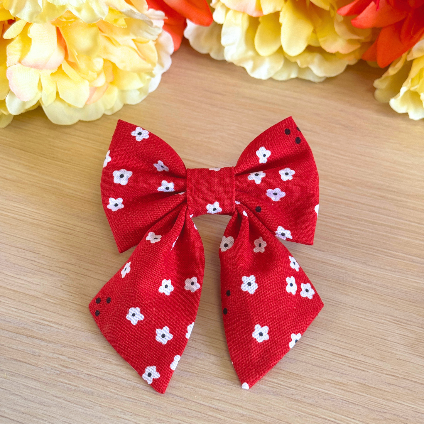 Strawberry Bloom Sailor Bow