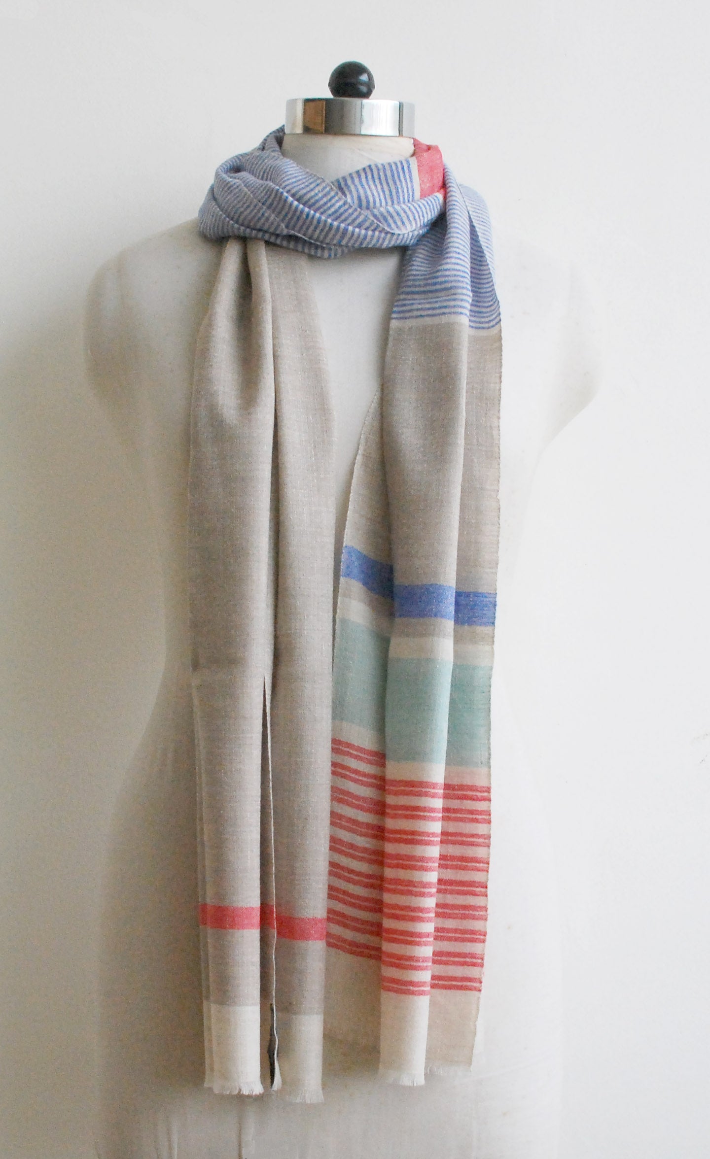 100% Cashmere Scarf - 241 - 40x220