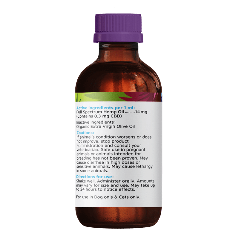 Standard Formula CBD Tinctures for Dogs & Cats